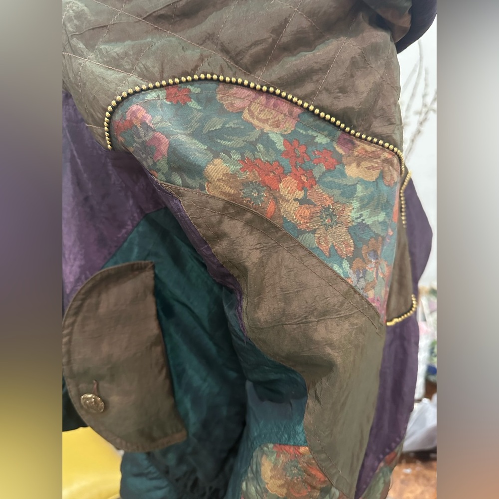 80s Patchwork Jacket - image 3